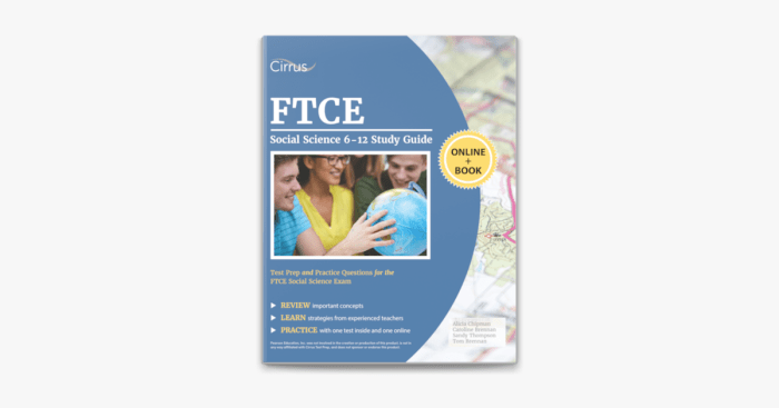 Ftce social science 6-12 practice test