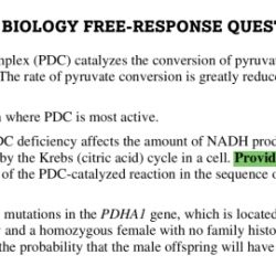 Unit 3 progress check frq ap bio