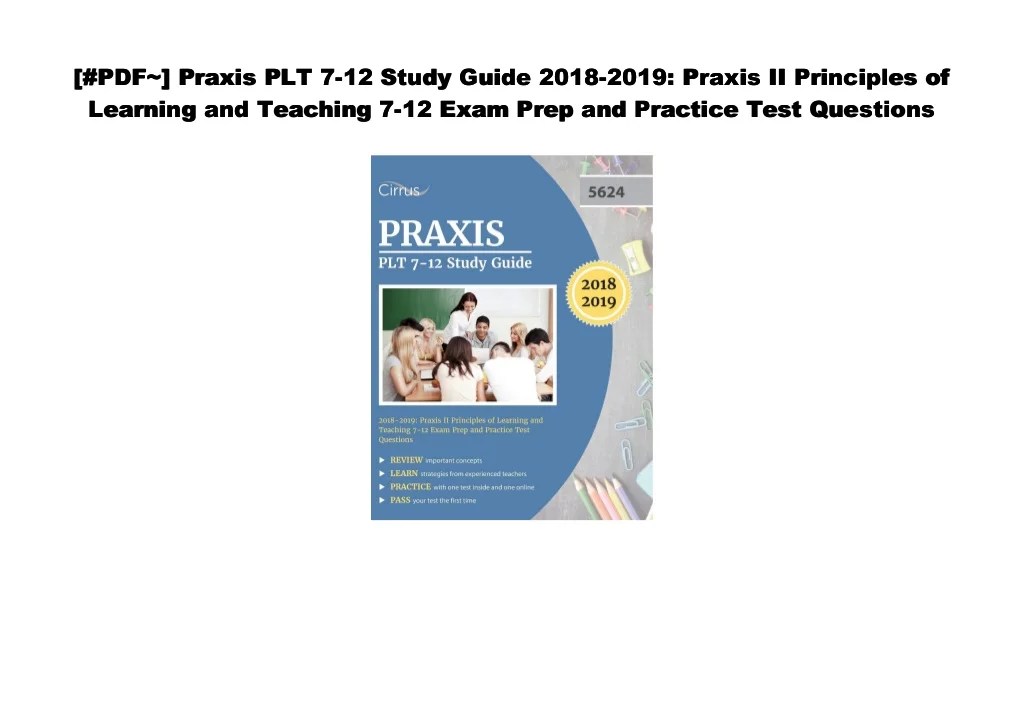 Praxis 5354 study guide pdf