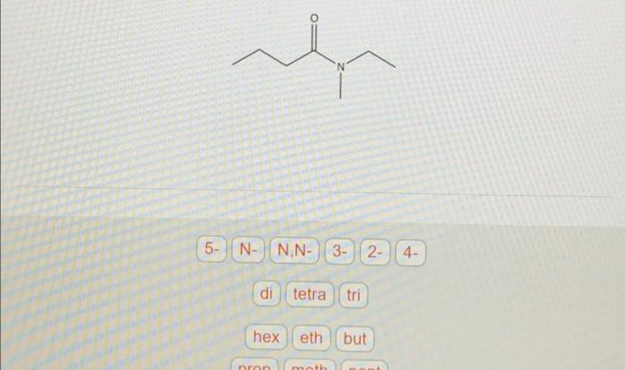 Provide the correct systematic name for the compound shown here.